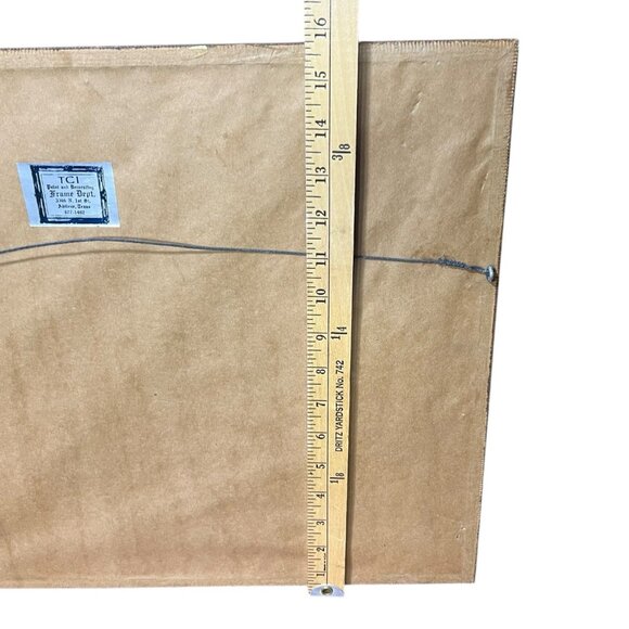 Vintage Artists Proof Etching “Night flight Owly Bird” Signed JR K- 1970’s-80’s - Picture 4 of 10